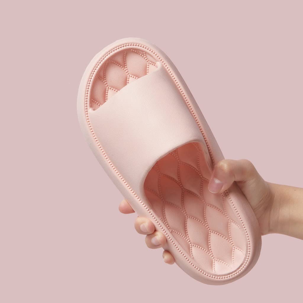 Pantoufles de plage et salle de bain JFDBGU pour femmes à plateforme été
