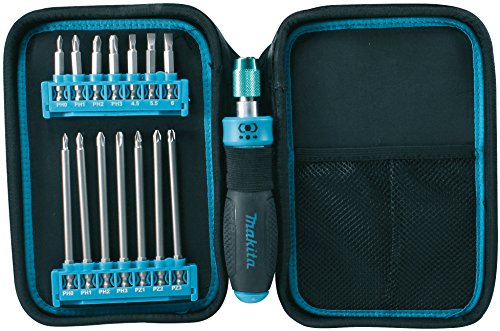 Preisvergleich Produktbild Makita P-90037 Ratschen + Bit-Set 16tlg