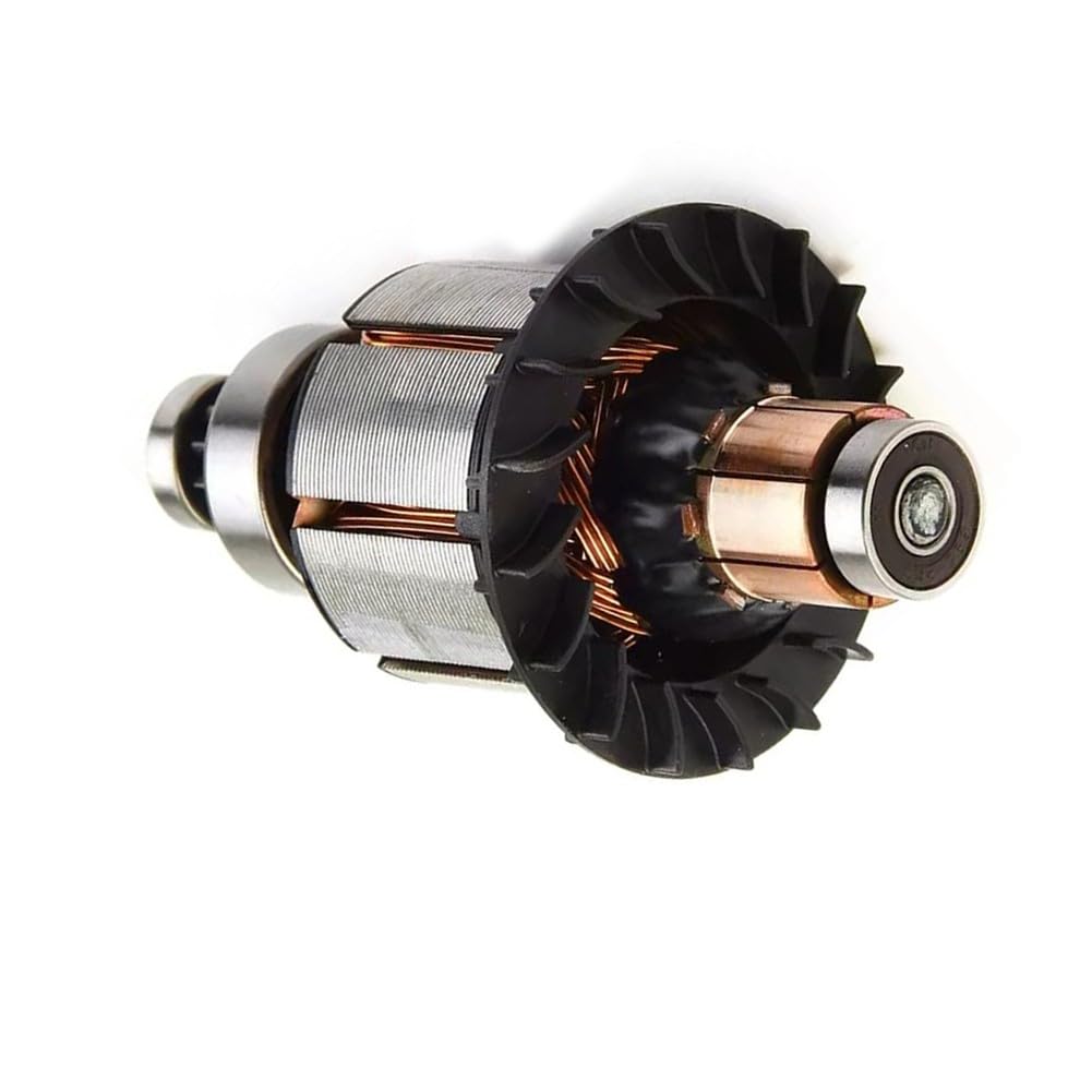 SPORTARC Porta spazzole di carbone, 18 V, armatura motore, per trapano DCH243 DCH253, struttura in metallo e plastica, set da 2 pezzi, pezzo di ricambio