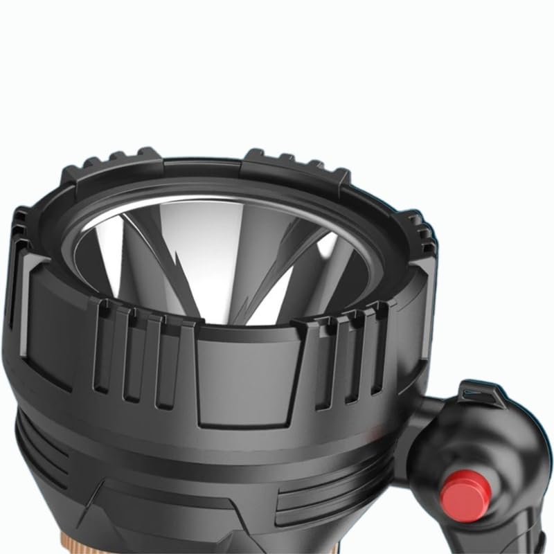Image of Drumstone [𝐎𝐍 𝐎𝐅𝐅𝐄𝐑 𝟏𝟓 𝐘𝐄𝐀𝐑𝐒 𝐖𝐀𝐑𝐑𝐀𝐍𝐓𝐘 Long Range Torch Light with Blinker & 8 Hours Battery Backup - Rechargeable, High-Power, Ideal for Outdoor, Emergency & Extended Use