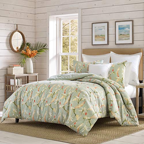 Tommy Bahama Bananas for You 100% Cotton-Comforter Set, Queen, Green