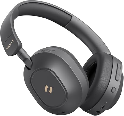 Fone De Ouvido Headphone Bluetooth HAVIT H668BT com Cancelamento de Ruído Ativo, Bateria de 70h, Hi-Res, Dobrável (Preto) Menor preço em Fone De Ouvido Headphone Bluetooth HAVIT H668BT com Cancelamento de Ruído Ativo, Bateria de 70h, Hi-Res, Dobrável (Preto)