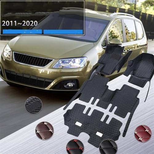 Tapis de voiture pour VW Sharan 2011-2020 protection sol sur mesure