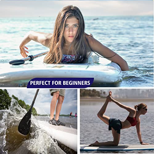 Image of WaterM Inflatable Paddle Boards for Adults (11'x32 x6) Inflatable Paddle Board -SUP Board -Stand Up Paddleboard Inflatable -Standup Paddle Board -Drift Paddle Board Inflatable -Blow Up Paddle Board