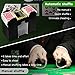 Unniweei Automatic Card Shuffler 1/2/4/6 Decks, Battery-Operated Electric Shuffler, Casino Card Game for Poker, Home Card Game, UNO, Phase10, Texas Hold'em, Blackjack, Home Party Club Game