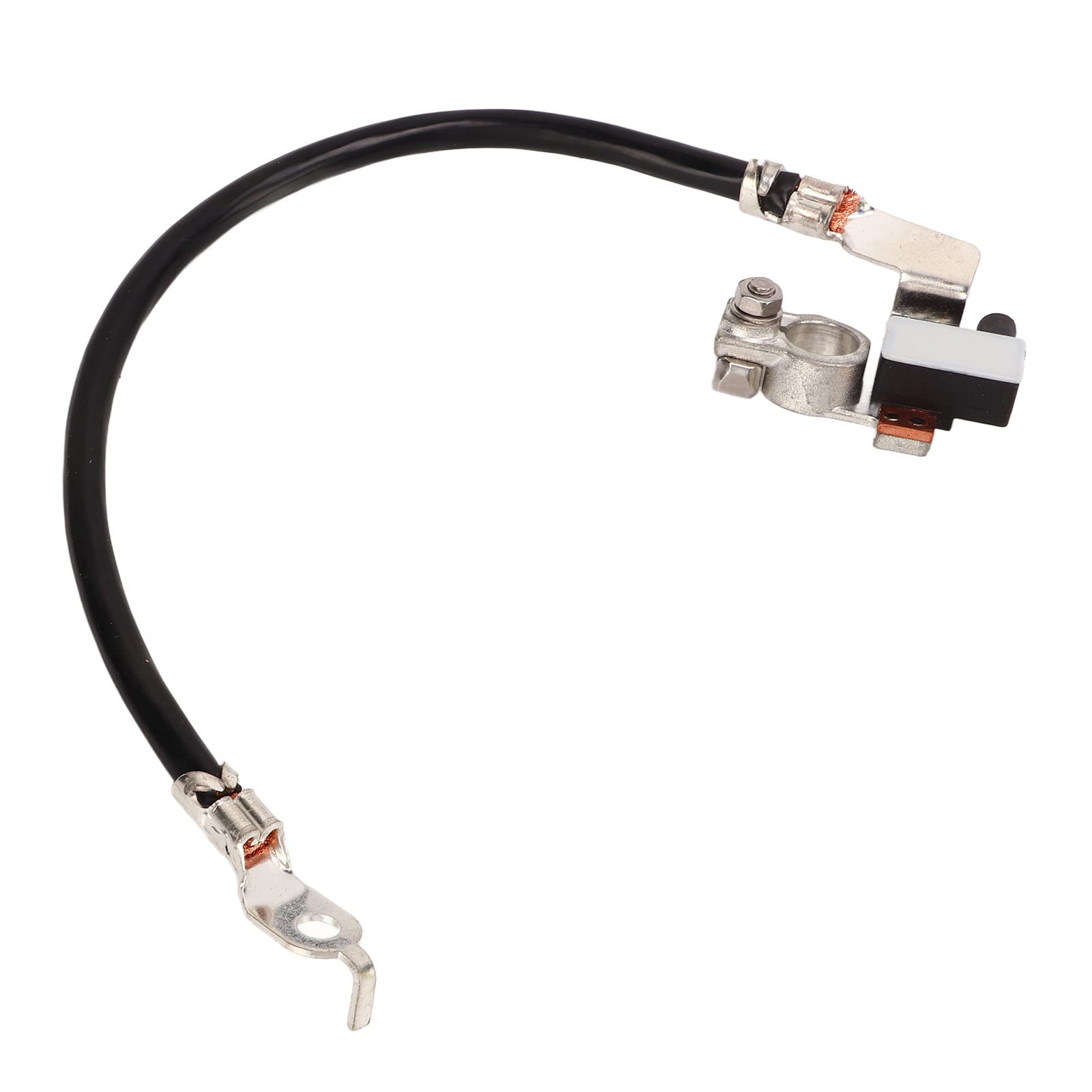 Tnfeeon Cable de Batería Negativo para 2012 2018 y Escape 2013 2019 Terminales de Acero Inoxidable Cable de Tierra de Goma Térmica Ajuste Directo para Reparación de Bricolaje