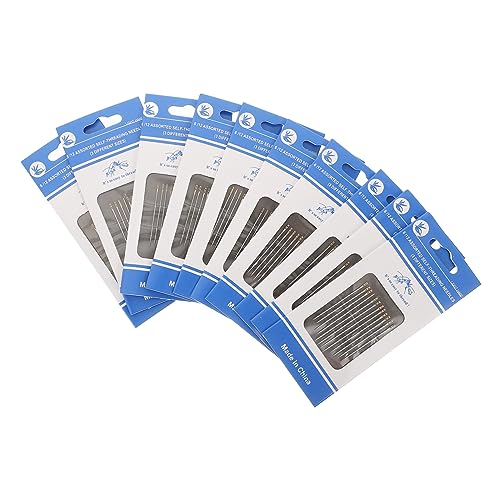 BEBEMOKO DIY Needle Set 120pcs Embroidery Needles for Yarn Easy to Go Through Perfect for Hand Sewing