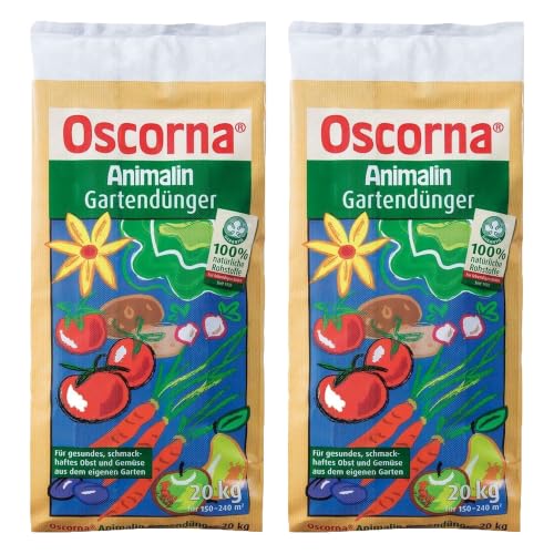 ELITE BBQ kompatibel mit Oscrona Animalin Gartendünger 2x20 kg...