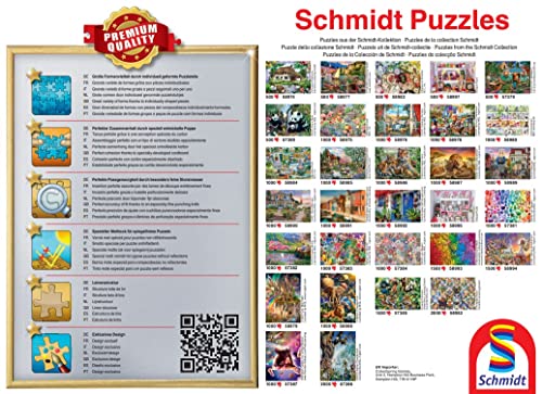 Schmidt Spiele 57382 Peace on Earth, 1000 Stück Puzzle, Multicoloured, 69,3 x 49,3 cm - Image 3