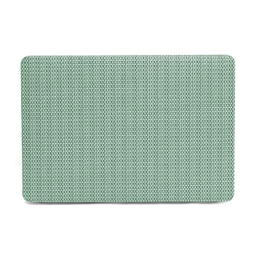 Coque MacBook Pro 13 tissu tissé vert évite rayures modèle A2338 - 2