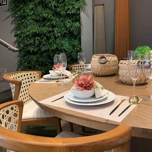 Kit Jogo Americano C/ 6 Pçs - Oferta (Marrom Claro)