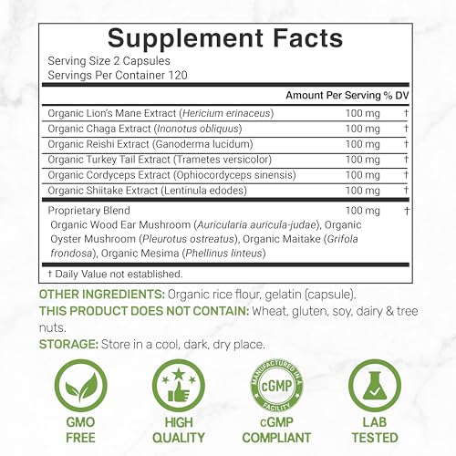 Deal Supplement Organic 10-in-1 Capsules