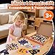 Homgaty Große 10mm Bügelperlen Halloween Set, 1100 Stück XL Steckperlen mit Steckplatte, 10 Muster und Bügelpapier zum Basteln Handwerk Halloween Deko Geschenk für Kinder ab 3 Jahren