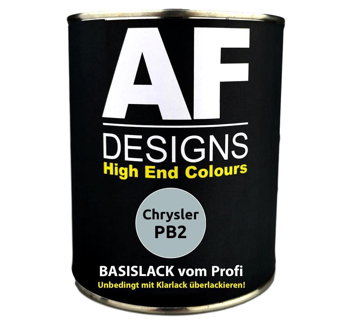 Alex Flittner Designs Peinture de voiture pour Chrysler PB2 Sterling Blue Satin Perl 1 l