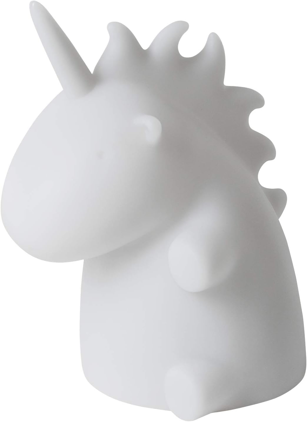 Smoko Unicorn Night Light For Kids | Girls Bedroom Decor Accessories | Ambient Soft Glow Mood Lamp (White)
