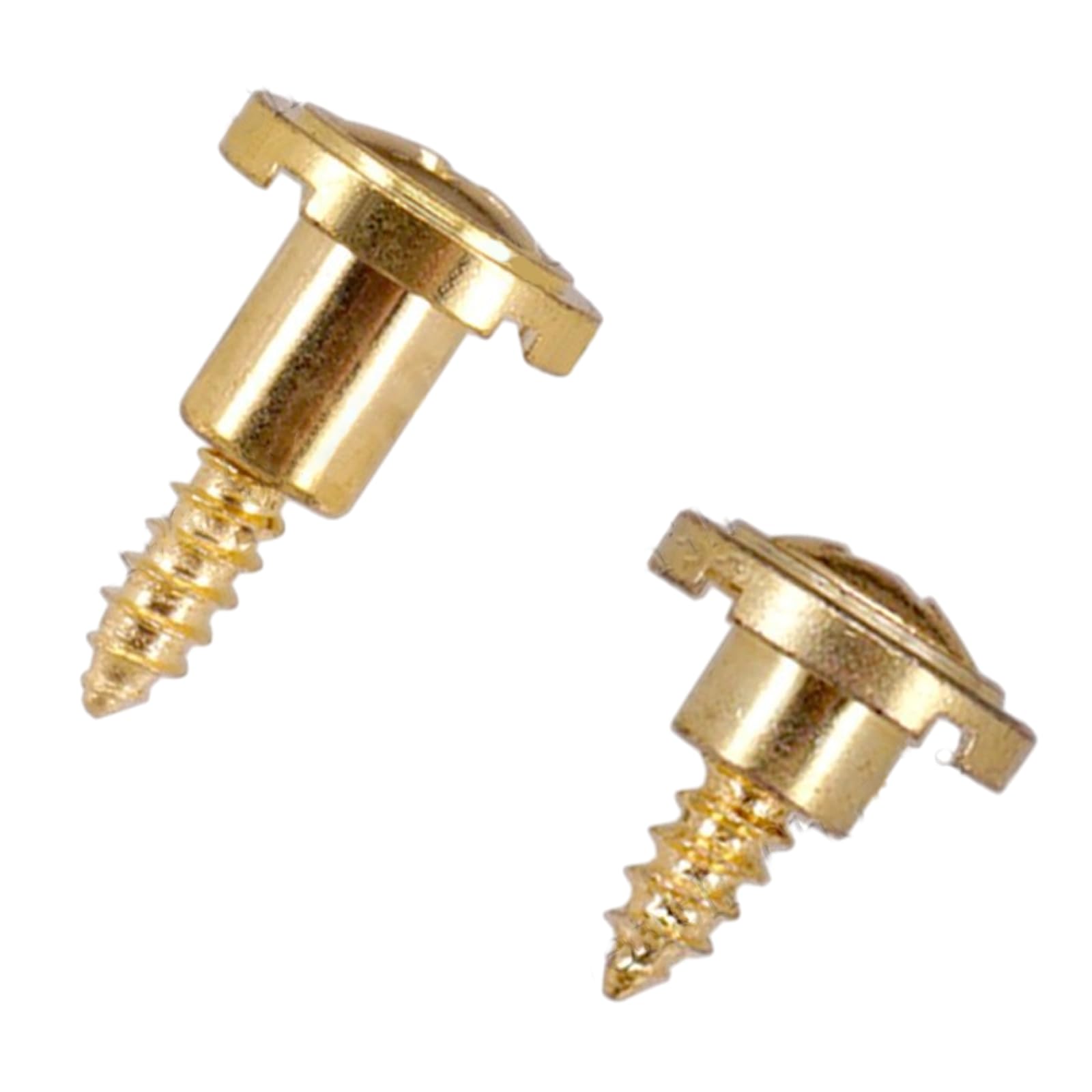 Mabta 2pcs Electric Guitar String Retainer Guide Tree Round Slotted Guides Trees With Mounting Screw for Guitars Bass