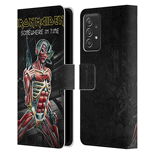 Housse Iron Maiden pour Galaxy A52 protection portefeuille idéale en concert