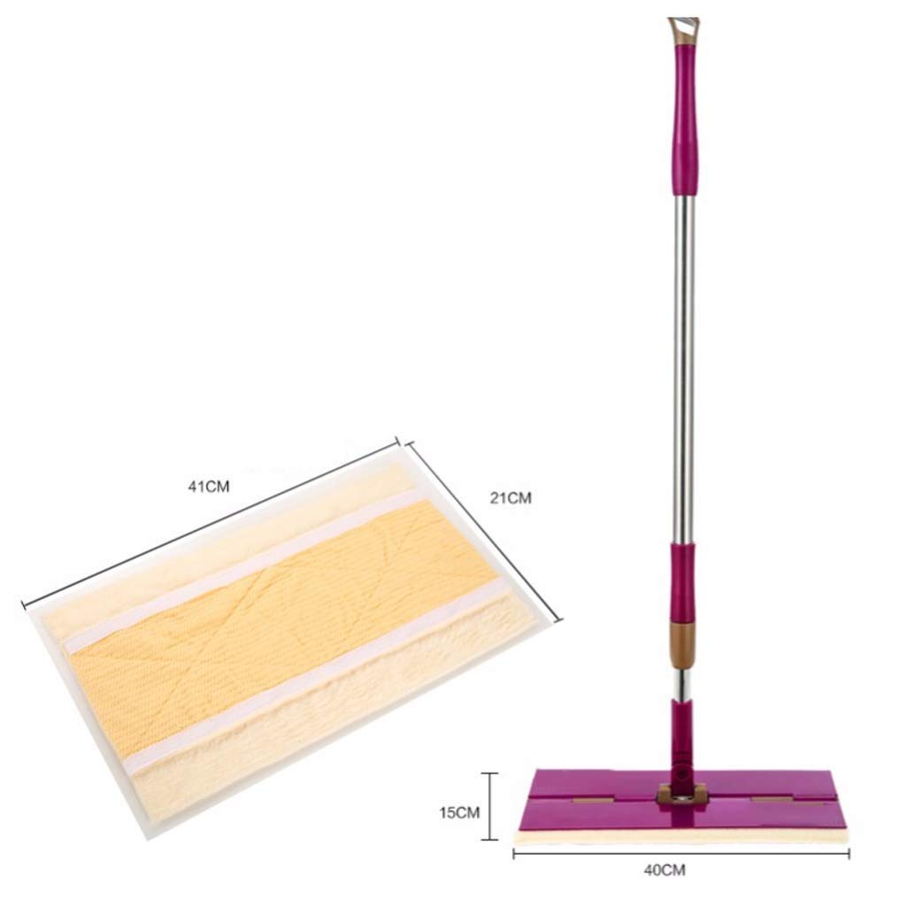 Mop Mop, Self Mop, Lazy Flip Flat Mop 360 Spin Wet and Dry Flip Mop (Bleu) Anniversaire Chaud comme jamais Learned extensively