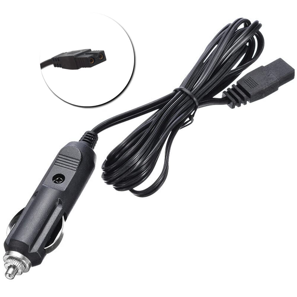 F39C Câble réfrigérateur Voiture 12V/24V DC 2 Broches vers Allume-Cigare 5m – câble Alimentation Camping Auto Mini frigo