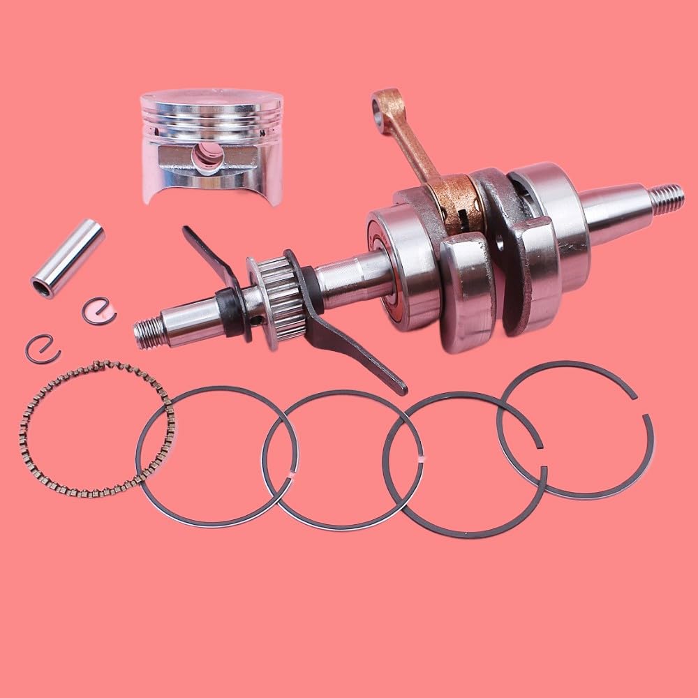 Kit de Anillo de retención de Pasador de pistón de cigüeñal de 39 mm for Motor pequeño de cortacésped GX35 GX 35 de 4 Tiempos