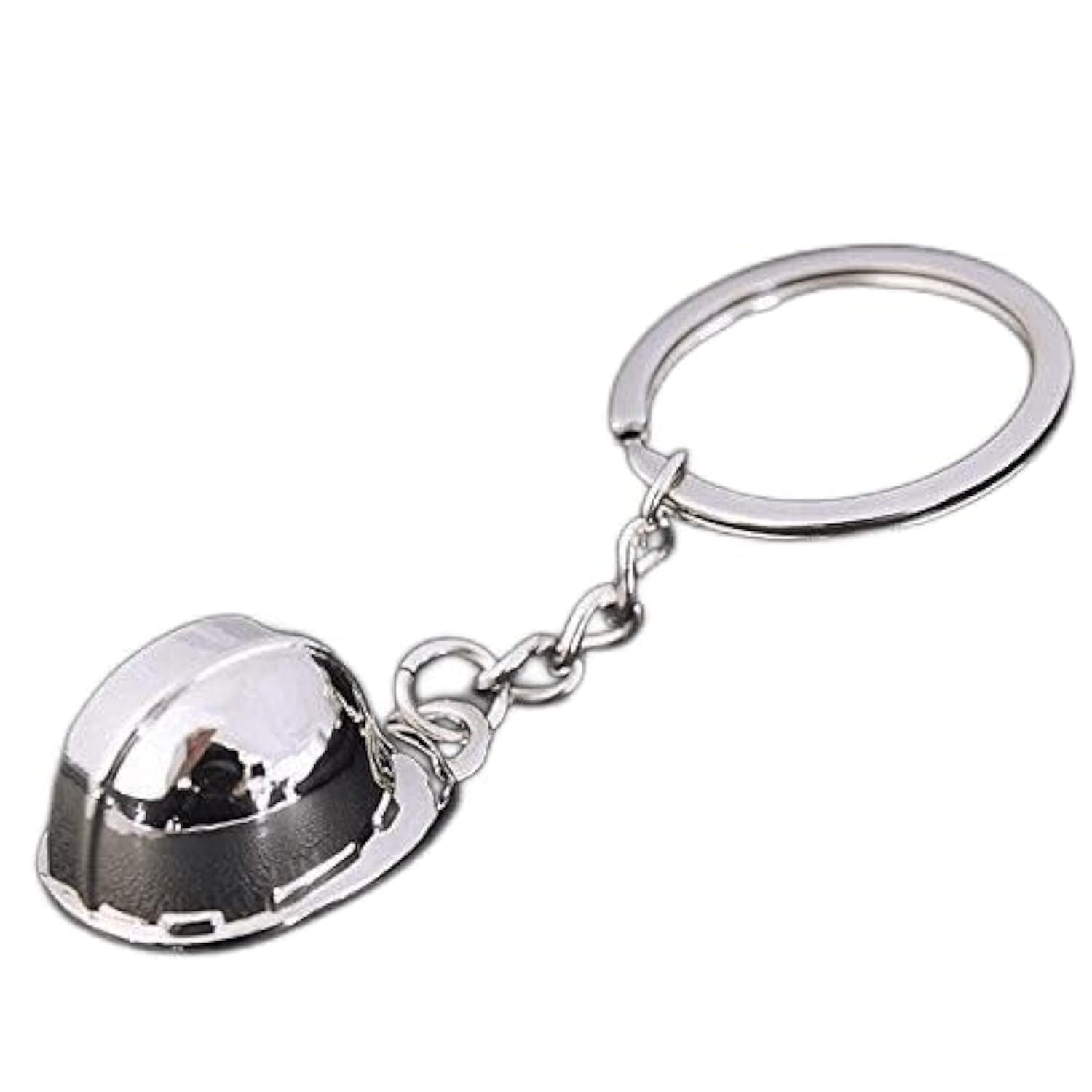 RDD 3D Metal Hard Hat Helmet Builder Construction Safety Hat Keychain Novelty