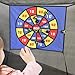MotiveTech Toys Trampoline Board Game for Children Plays Improving The Coordination of The Eye of The Hand with Sticky Dartboard Balls for Yard