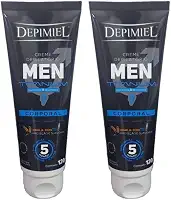 Kit 2 Cremes Depilatório Depimiel Men Corporal - 120g