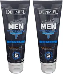 Kit 2 Cremes Depilatório Depimiel Men Corporal - 120g