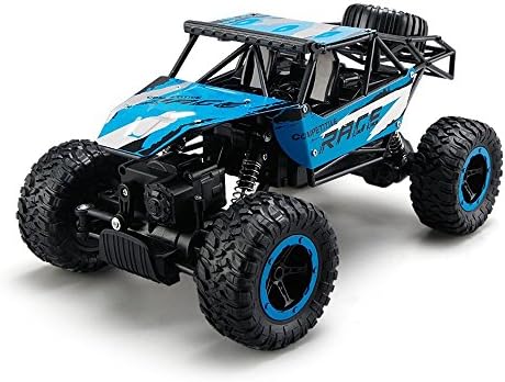 TOYEN GordVE GV005 Remote Control Cars,RC Rock Off-Road Vehicle 2.4Ghz 4WD Fast Speed Racing Cars-Blue