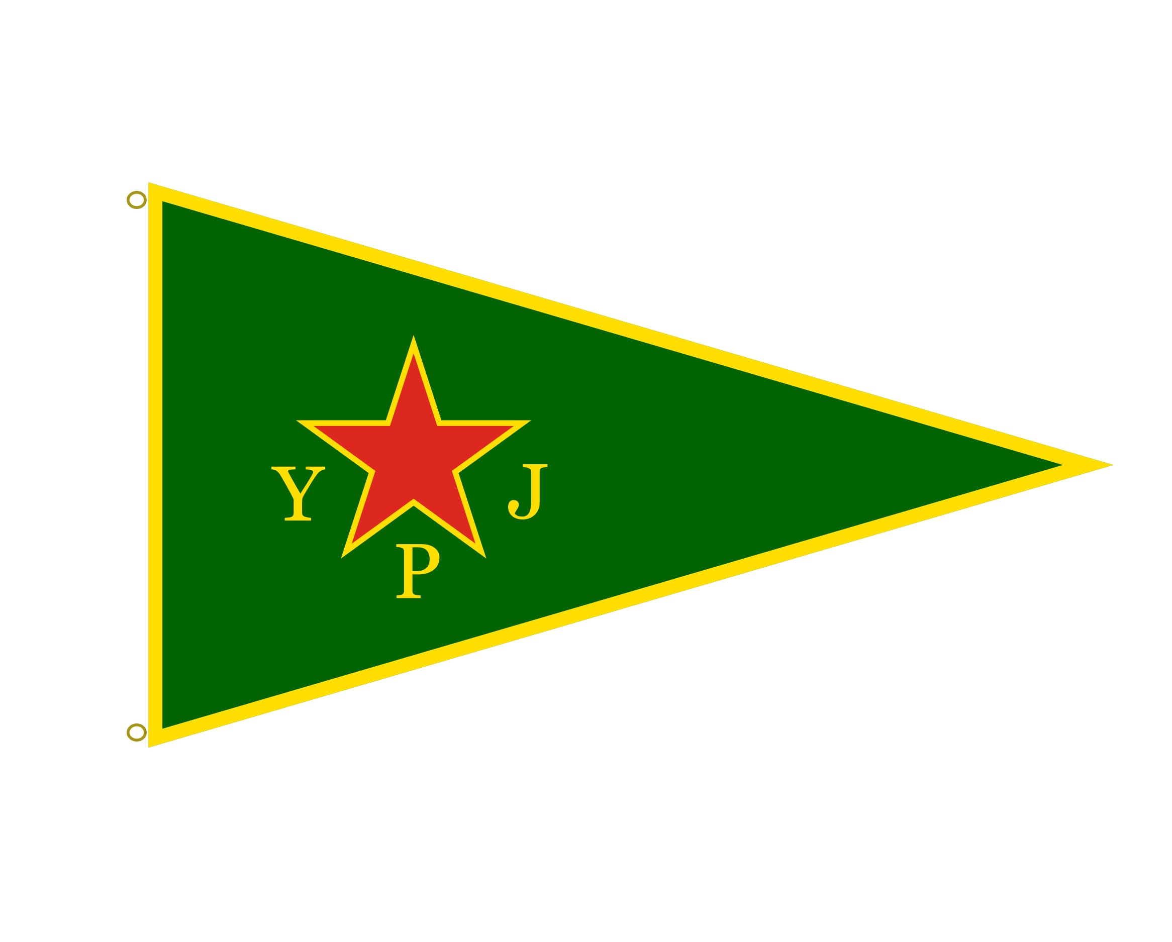 YPJ YPG Kurdistan 90 x 150 cm Flag - Kurdish Basur Flag - 3 x 5 ft Ala Rojava for Deco Demonstration Festival (60 x 90 cm)