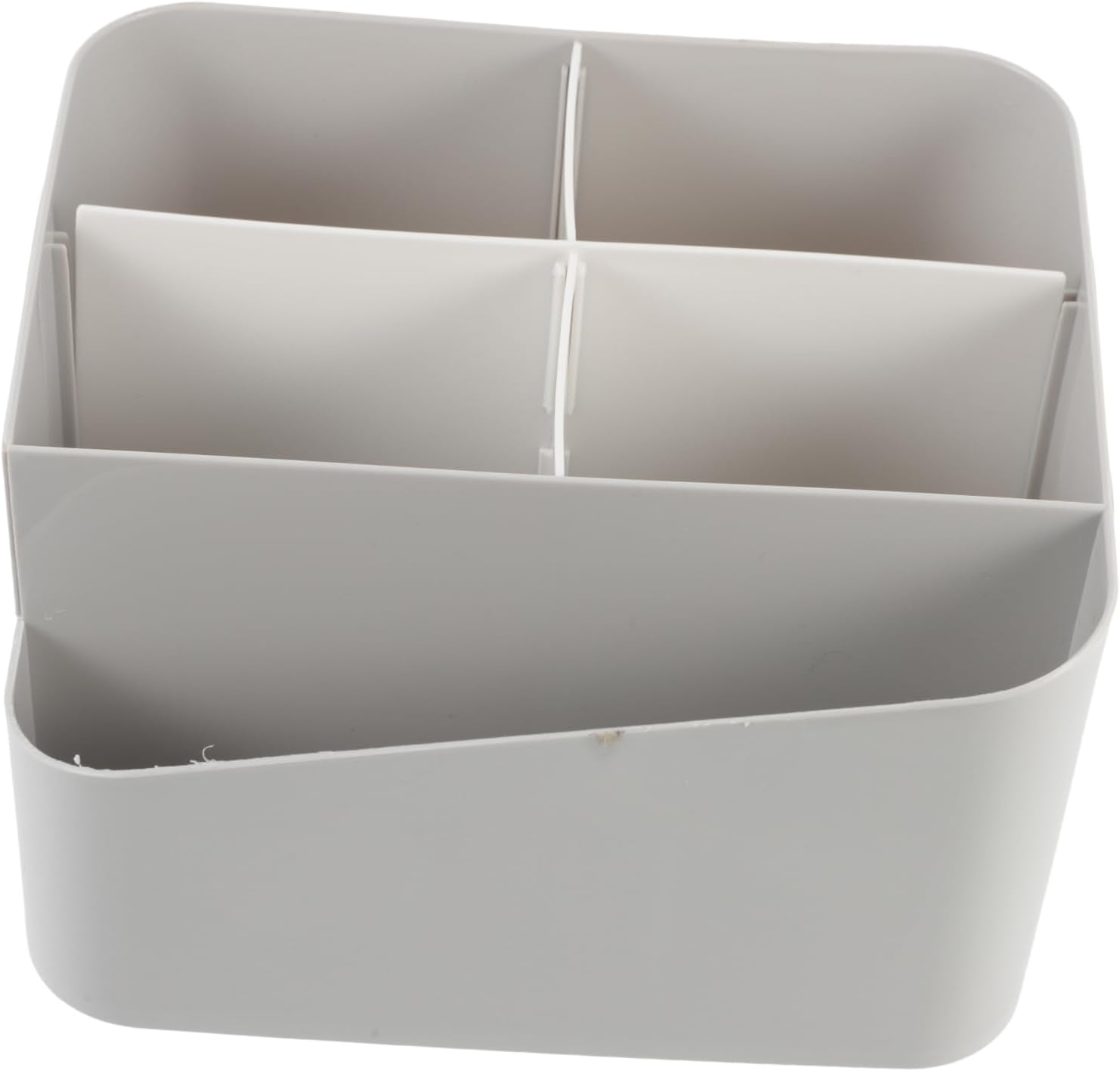 PartyKindom Cosmetic Supplies Organizer Makeup Lipstick Perfume Holder Stylish Desktop Organizer Box Space-saving Design Color