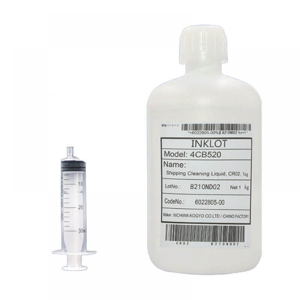 Elupnmf 1000Ml Print Head Moisturizer Fluid Solution Anti-Drying Anti-Clogging Kit Compatible With Inkjet Printer