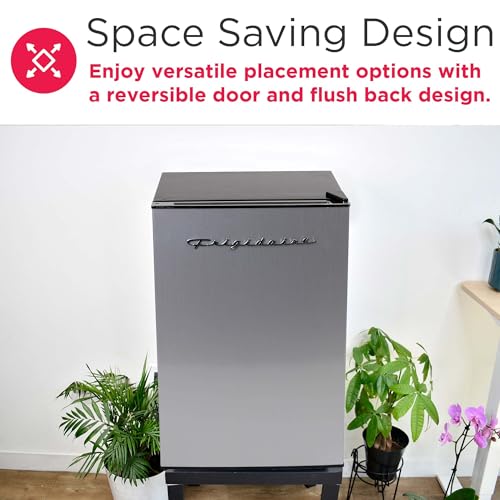 Image of Frigidaire EFR285-6COM, 2.5 cu ft Refrigerator, Stainless Steel Door, Platinum Series