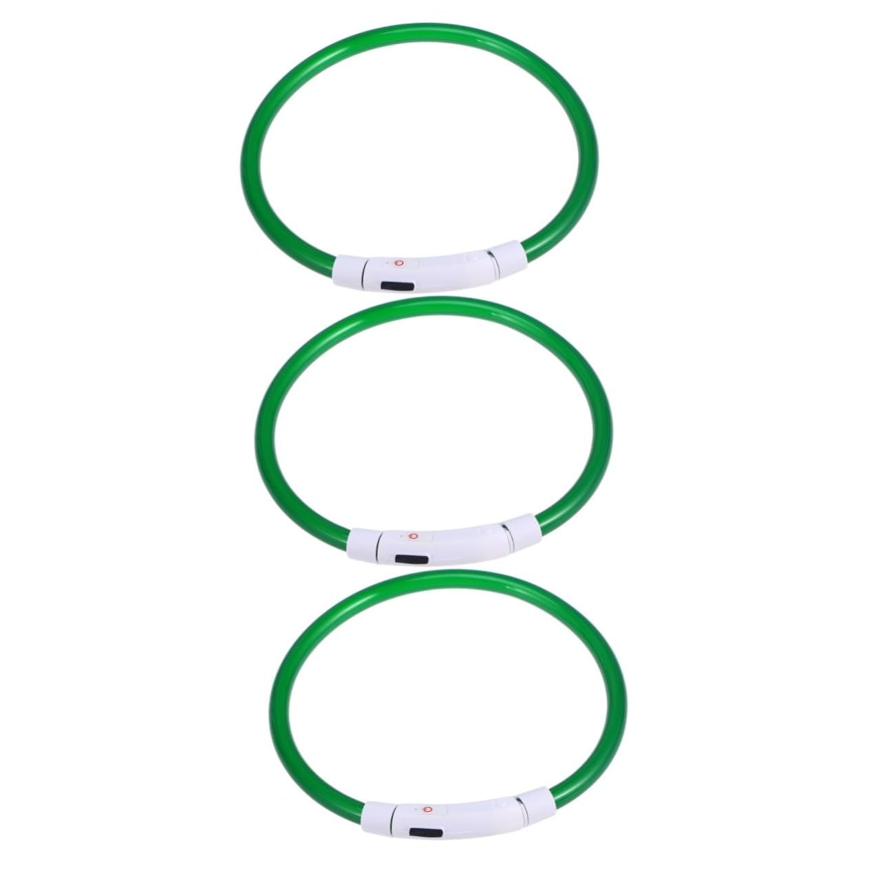 BESPORTBLE 3pezzi Collare Usb Ricaricabile Per Collare Modalità Per Notturne Garantita Per