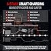 TowerTop 3/15/25 Amp Car Battery Charger, 12V Fully Automatic Smart Battery Maintainer with Engine Start, Auto Desulfator, Battery Repair, for All Lead-Acid and LiFePO4 Batteries