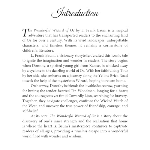 Image of The Wonderful Wizard of Oz - Fantasy and Adventure Children's Classic - Unabridged & Complete (128 Pages) - Paperback Edition with Premium Cover - ... for Readers of All Ages (Classic Novels)