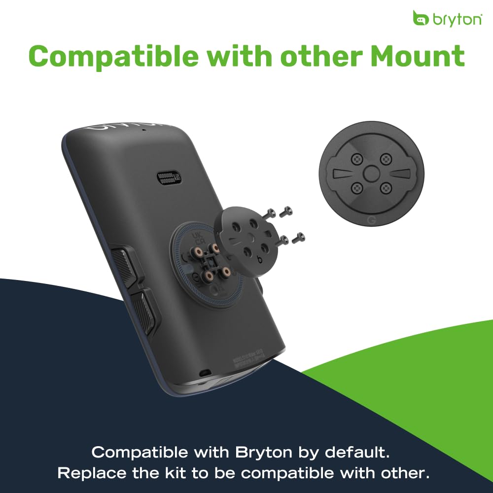 Bryton Rider S810 Ciclocomputador GPS con Pantalla táctil a Color de 3,5" con Cristal Curvado 2.5D, batería de 50 h, Mapa Europa Offline, navegación Giro a Giro, Ant+/BLE, Strava Live Segments