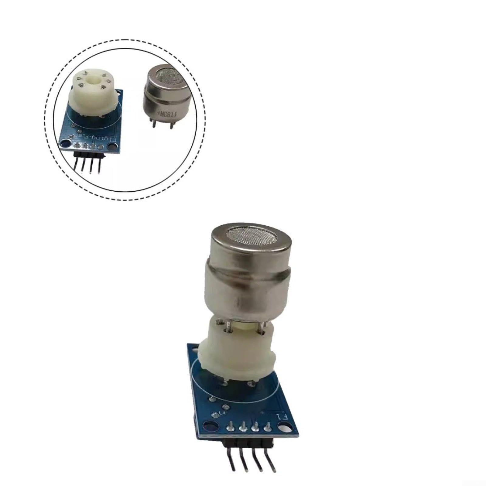 Module de capteur de dioxyde de carbone Moniteur de qualité de l'air (sans base)