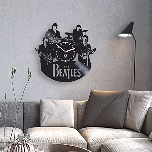 Reloj de pared analógico Kovides 12 pulgadas vinilo miniatura 2