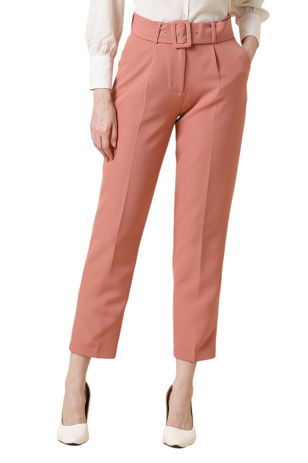 allen solly Women's Regular Casual Pants-picture-38