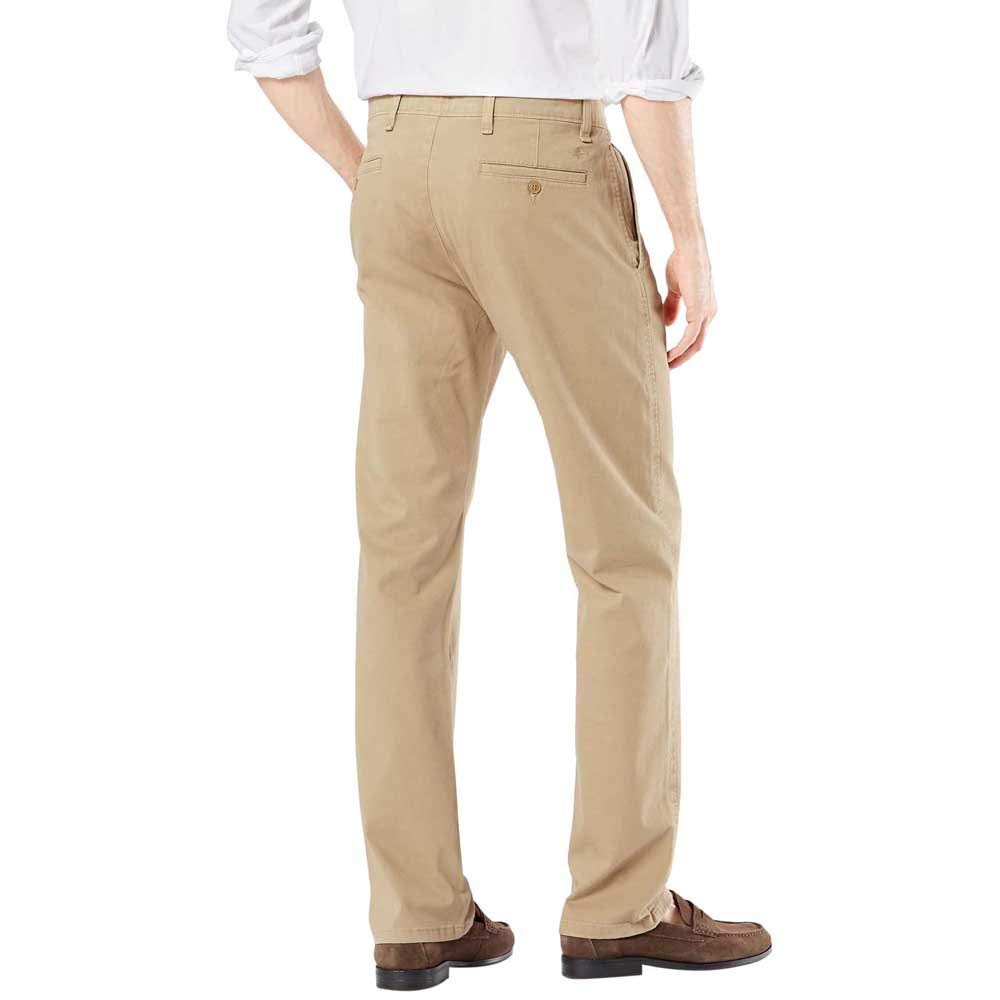 Dockers Męskie klasyczne spodnie Smart 360 Flex Ultimate Slim Fit Chino Pantolon