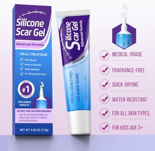 iMethod Silicone Scar Gel, Treats Old & New Scars, 0.35 Oz (10g) 1 Pack — 사진 6