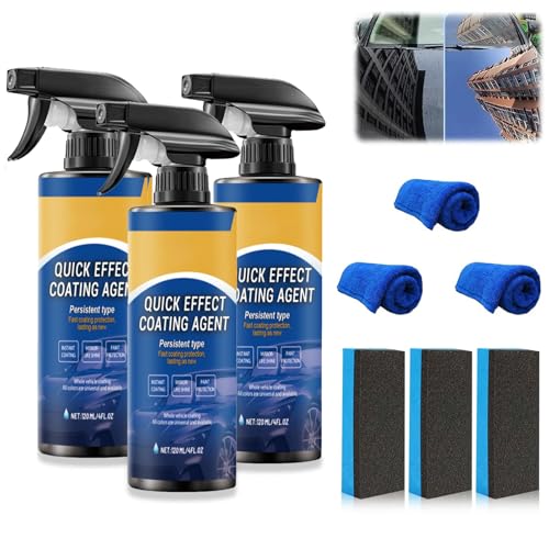 3 Packs Spray para Recubrimiento de Auto 360ML miniatura 1