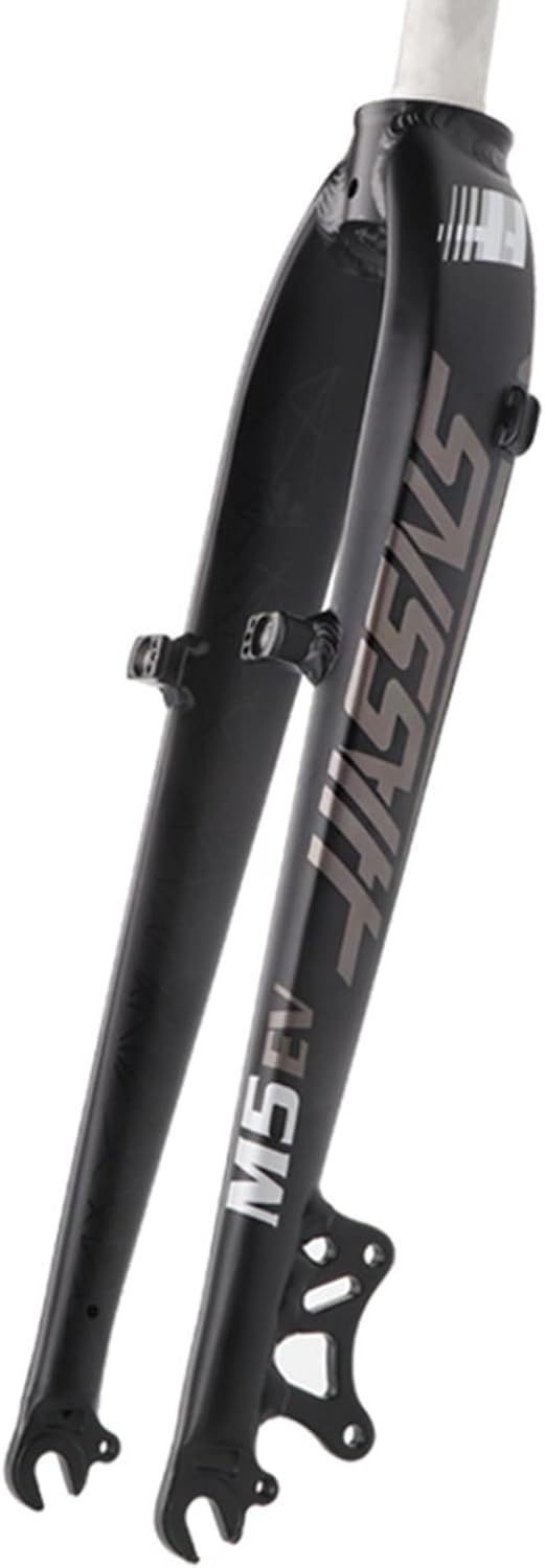 CUCKQUIC Super Light Aluminium Alloy Mountain Bike Hard Fork 26 27.5 Inch Pure Disc V-Brake Mountain Bike Fork Tube Diameter: 28.6 mm B,27.5in