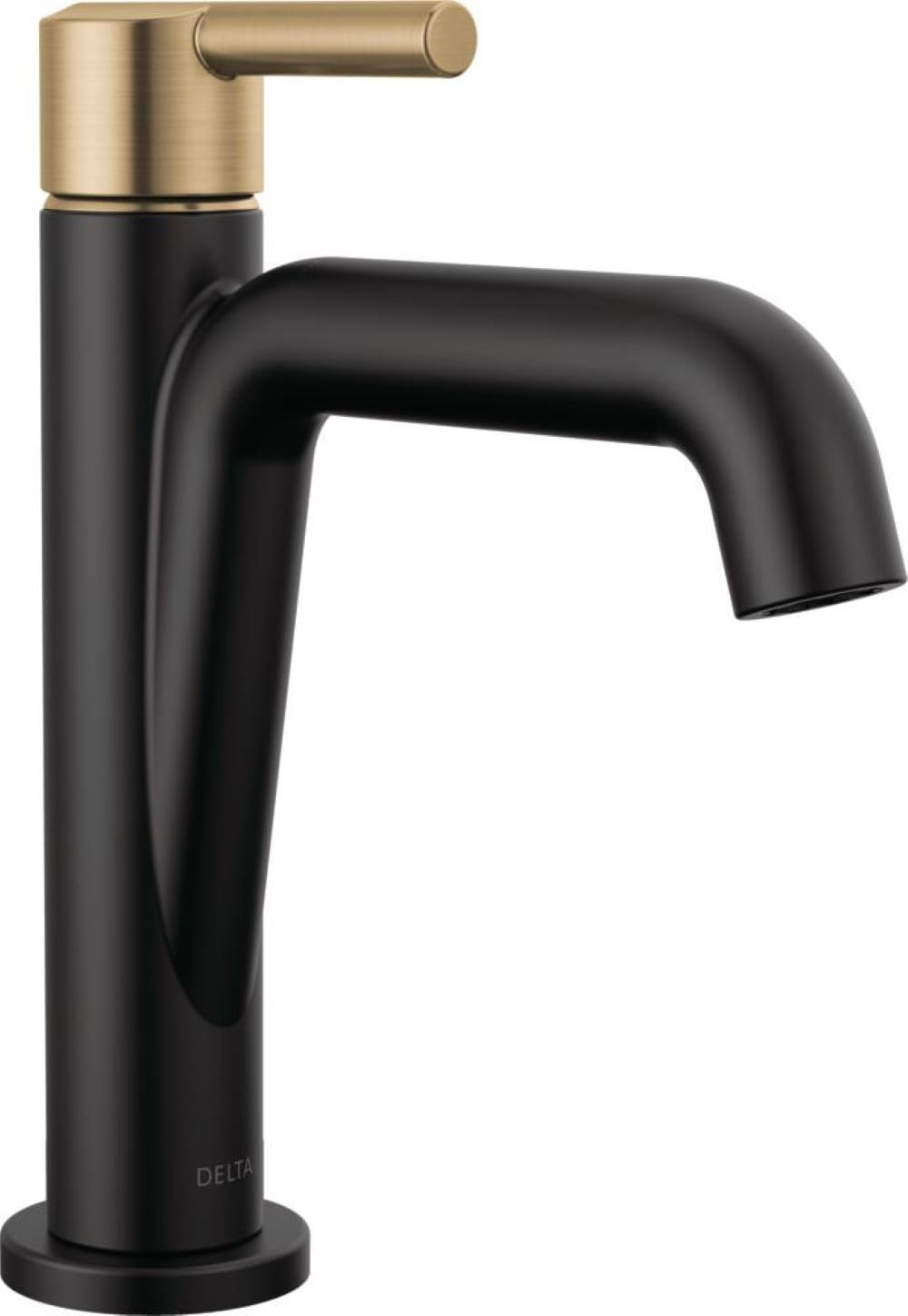 Delta Nicoli Matte Black/ Brushed Gold Bathroom Faucet 1 Hole