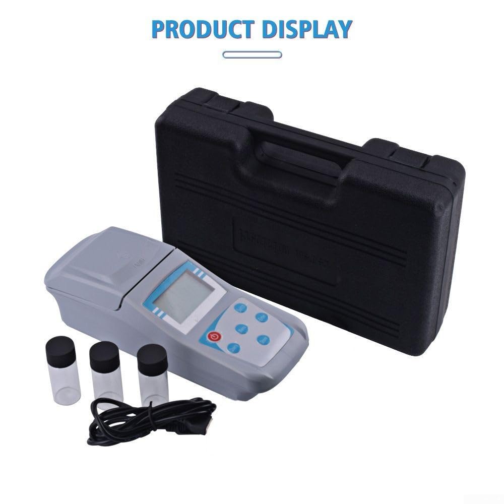 Probador digital de la calidad del agua 0,1 ABS de la resolución