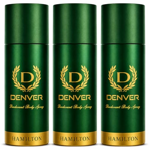 Desodorante en Spray Denver Hamilton para Hombre, Pack x3 150 ml miniatura 1