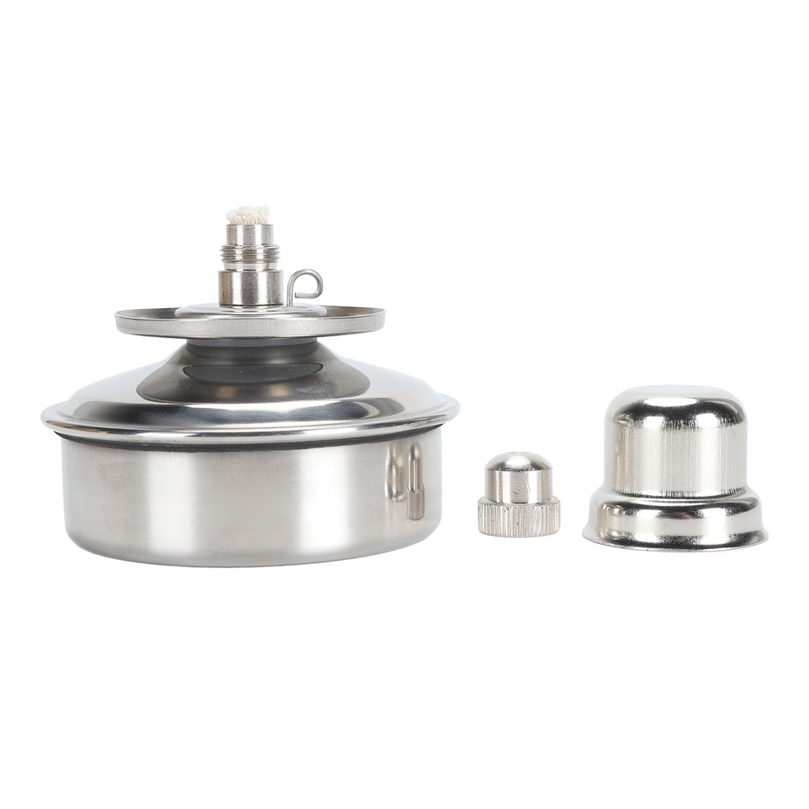 Bruciatore a prova di esplosione, in acciaio inossidabile 304, per riscaldamento di laboratorio, chimica, bruciatore in metallo a prova di perdite, con design robusto per utensili in pelle (100 ml