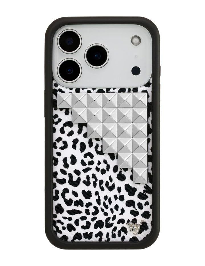 Image of Wildflower Cases - iPhone 17 Pro Compatible - Snow Meow Stud