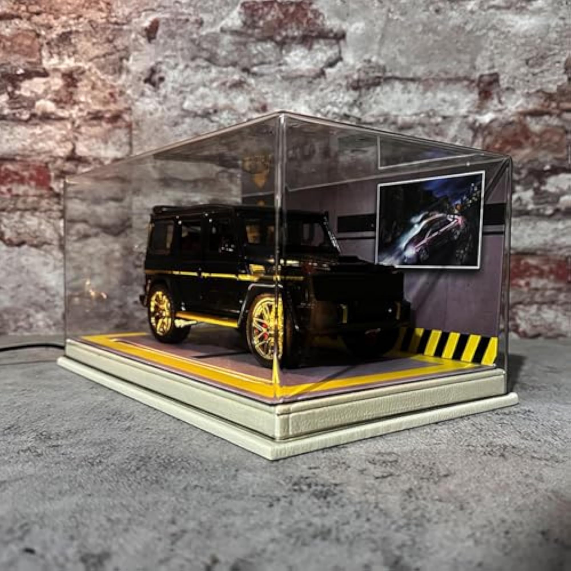 Diecast Car Display Case for Model Collectors, Gift Idea